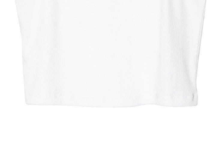 Paper Moon - Korean Women Fashion - #womensfashion - Ribbed Cropped Tank Sleeveless Top - 12
