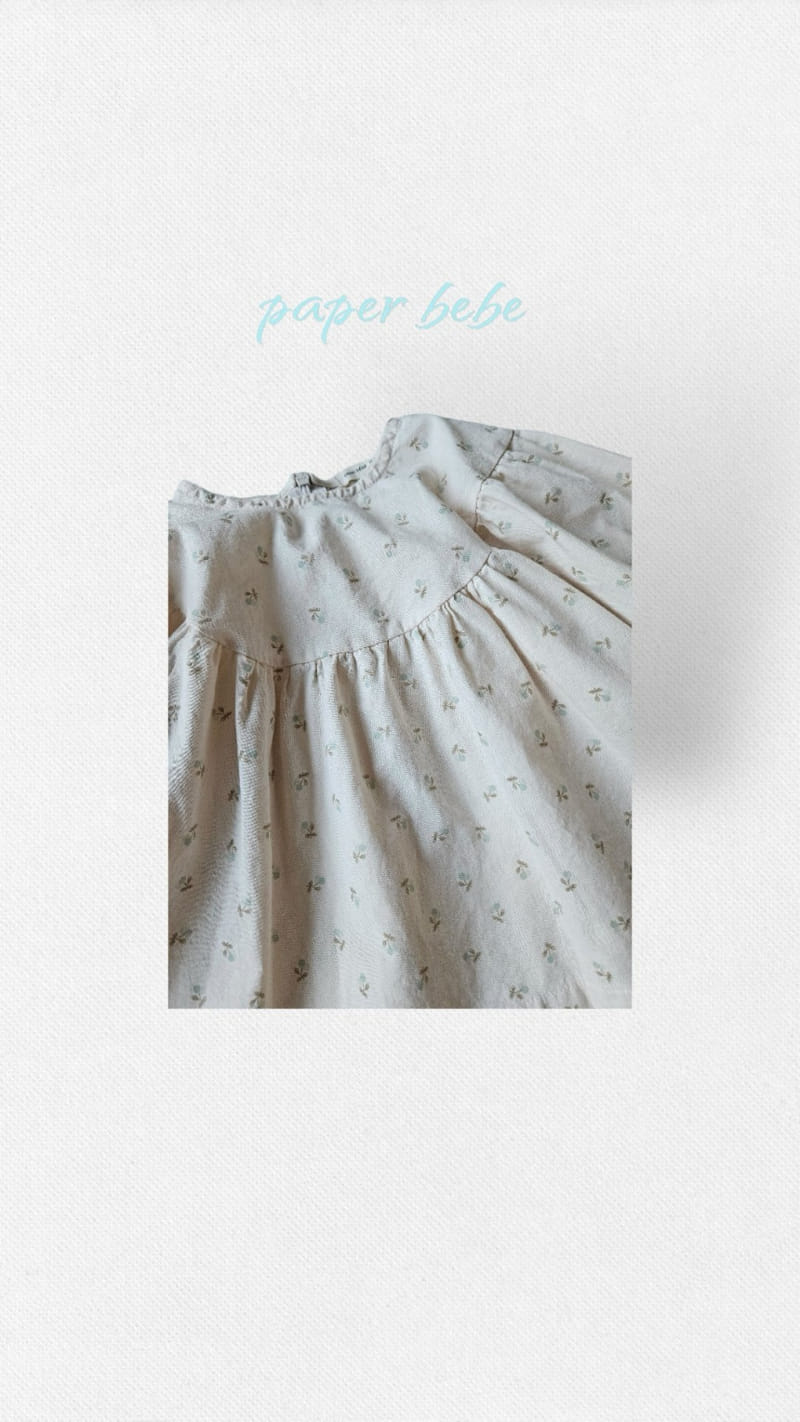 Paper Studios - Korean Baby Fashion - #babyoutfit - Spring Cherry One-Piece - 7