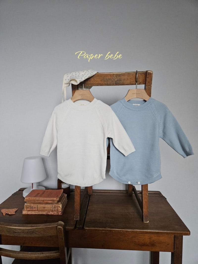 Paper Studios - Korean Baby Fashion - #babyoutfit - Modal Body Suit
