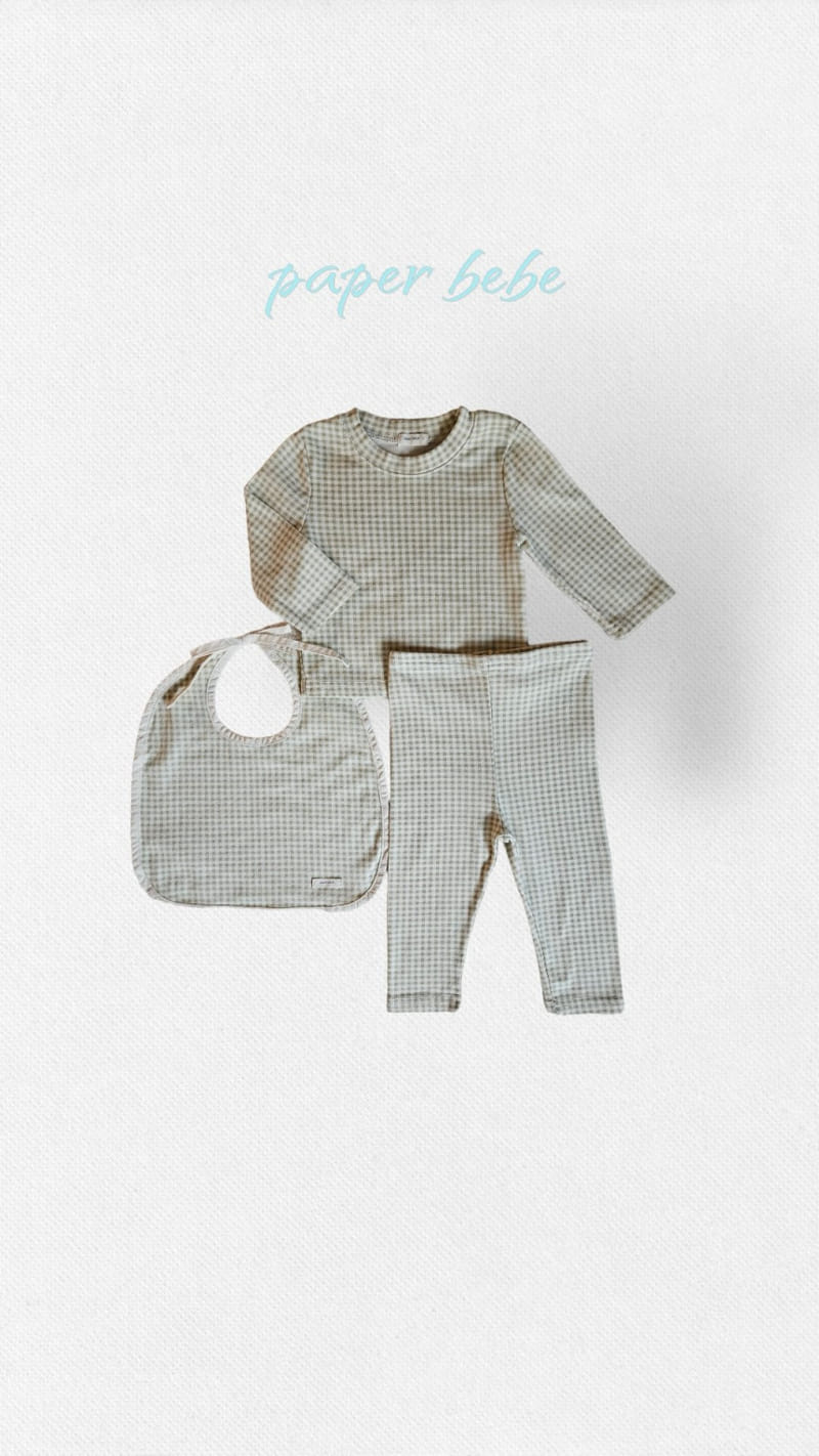 Paper Studios - Korean Baby Fashion - #babywear - Melon Top Bottom Set - 2