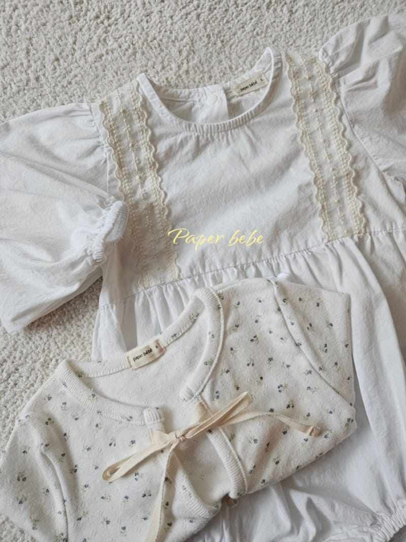 Paper Studios - Korean Baby Fashion - #babywear - Mello One-Piece Body Suit - 5