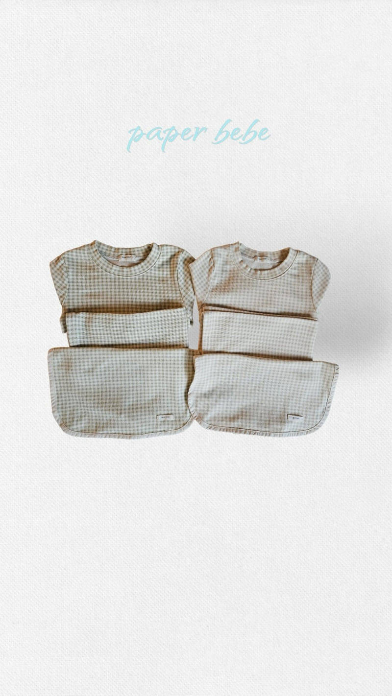 Paper Studios - Korean Baby Fashion - #onlinebabyboutique - Melon Top Bottom Set - 3