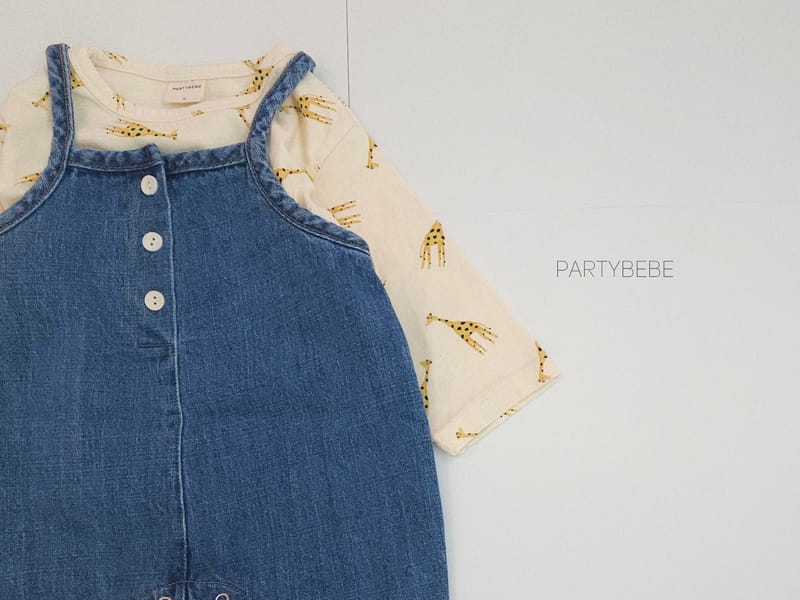 Party Kids - Korean Baby Fashion - #babyboutique - Toto Overall - 2