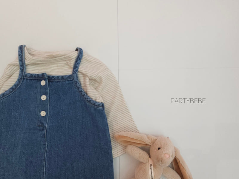 Party Kids - Korean Baby Fashion - #babyboutiqueclothing - Toto Overall - 4
