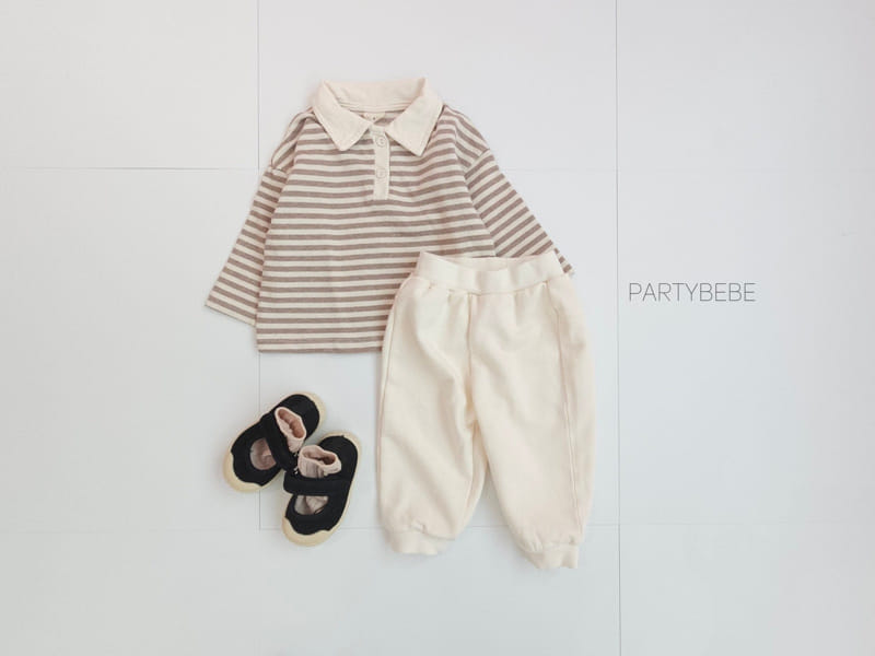 Party Kids - Korean Baby Fashion - #babyfever - Bebe Jogger Pants - 3
