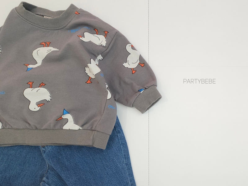 Party Kids - Korean Baby Fashion - #babywear - Ever Sweatshirt - 5