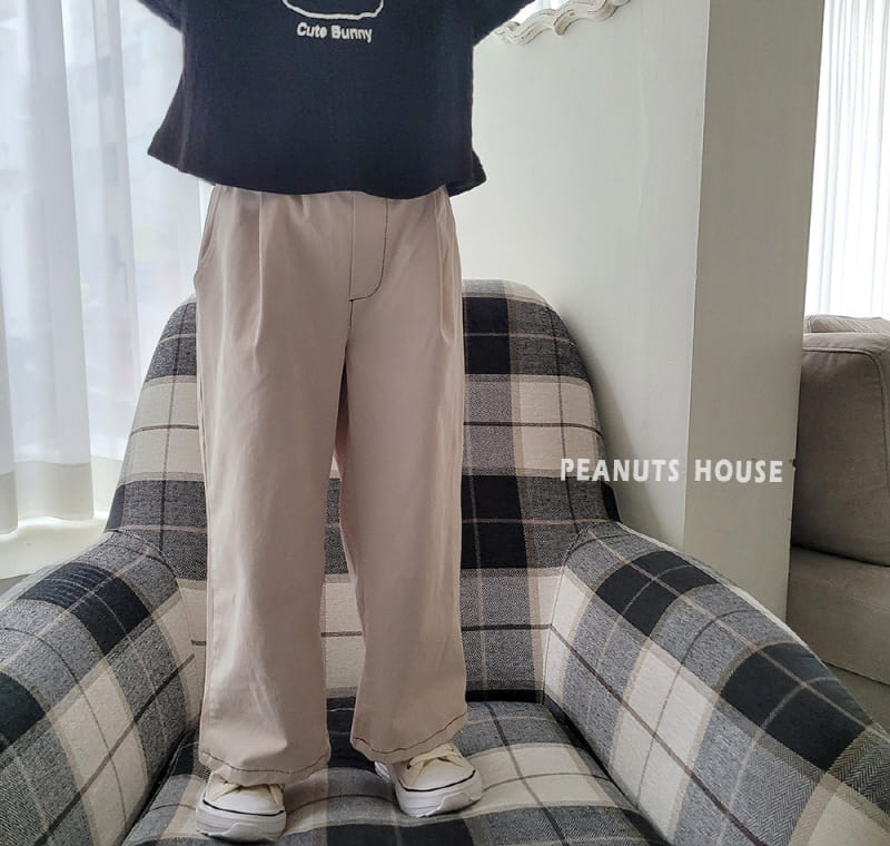 Peanuts - Korean Children Fashion - #discoveringself - C Wrinkle Wide Pants - 5