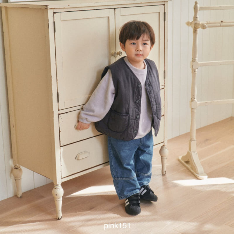 Pink151 - Korean Children Fashion - #Kfashion4kids - Piping Vest