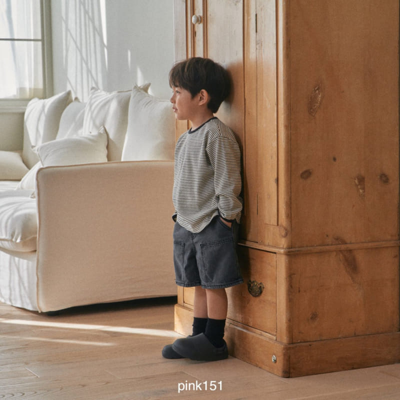Pink151 - Korean Children Fashion - #childofig - Color Piping Tee - 6