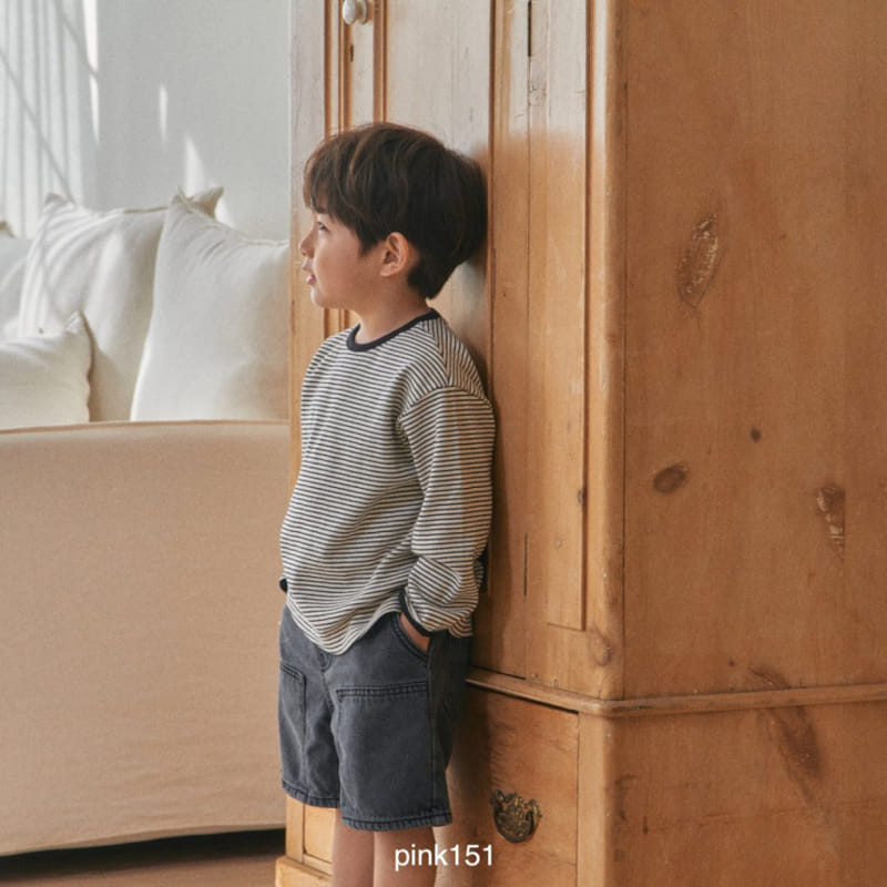 Pink151 - Korean Children Fashion - #childrensboutique - Color Piping Tee - 7