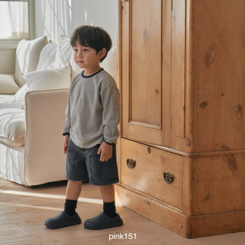 Pink151 - Korean Children Fashion - #fashionkids - Color Piping Tee - 10