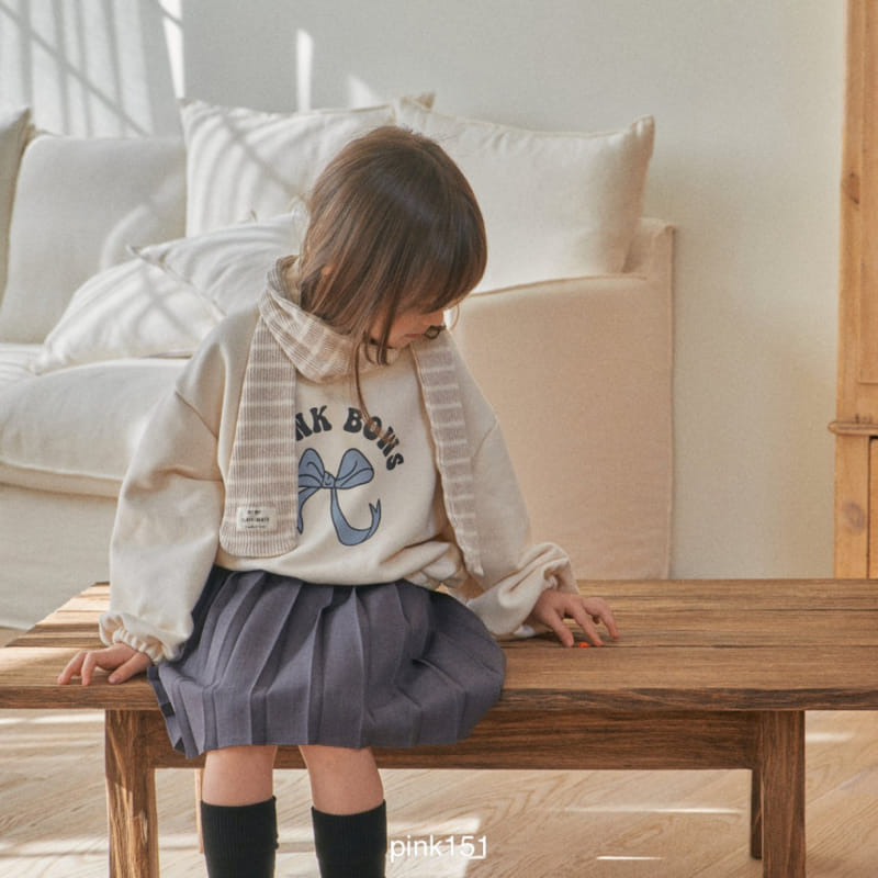 Pink151 - Korean Children Fashion - #prettylittlegirls - Ribbon Sweatshirt - 4