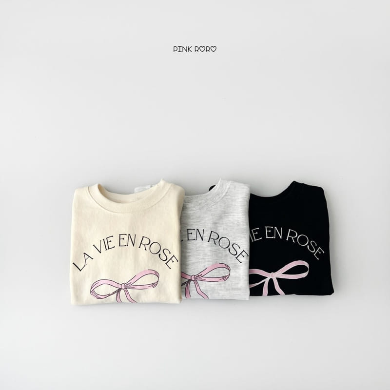 Pinkroro - Korean Children Fashion - #childofig - Ribbon Sweatshirt - 4