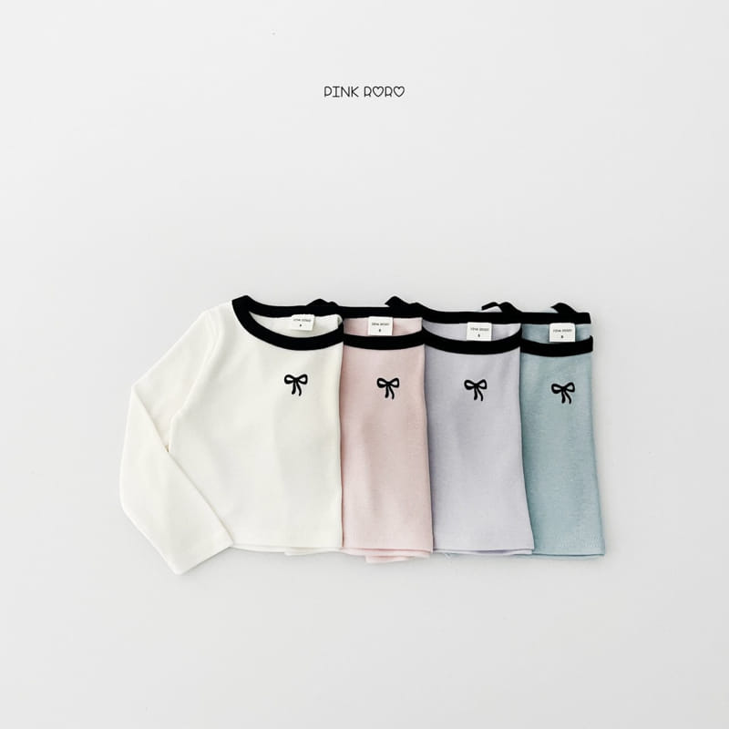 Pinkroro - Korean Children Fashion - #designkidswear - Lingo Color Piping Tee