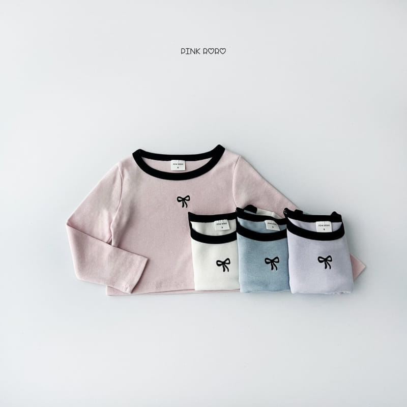 Pinkroro - Korean Children Fashion - #fashionkids - Lingo Color Piping Tee - 3