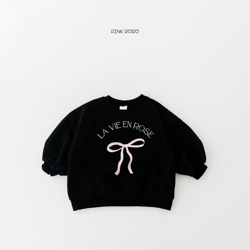 Pinkroro - Korean Children Fashion - #kidsshorts - Ribbon Sweatshirt - 8