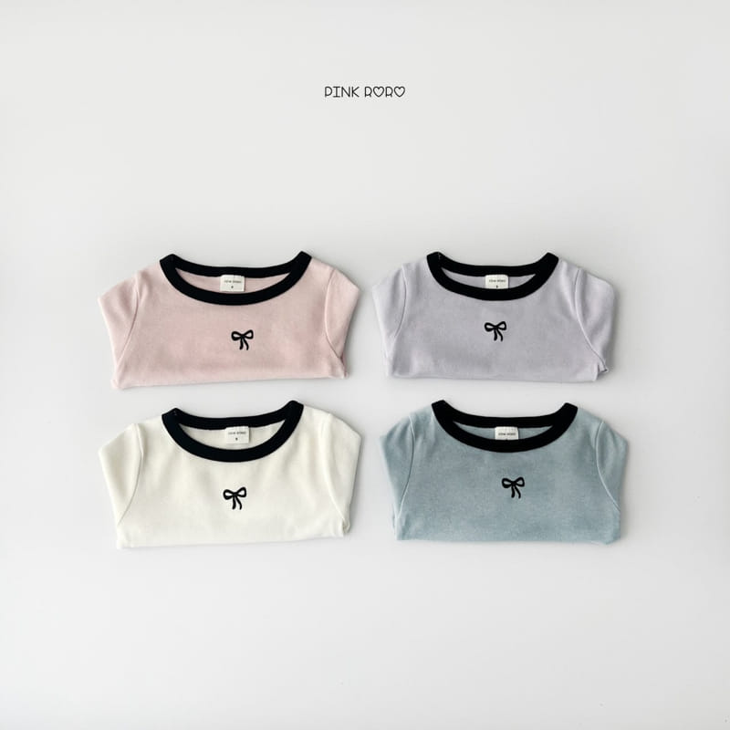 Pinkroro - Korean Children Fashion - #fashionkids - Lingo Color Piping Tee - 4