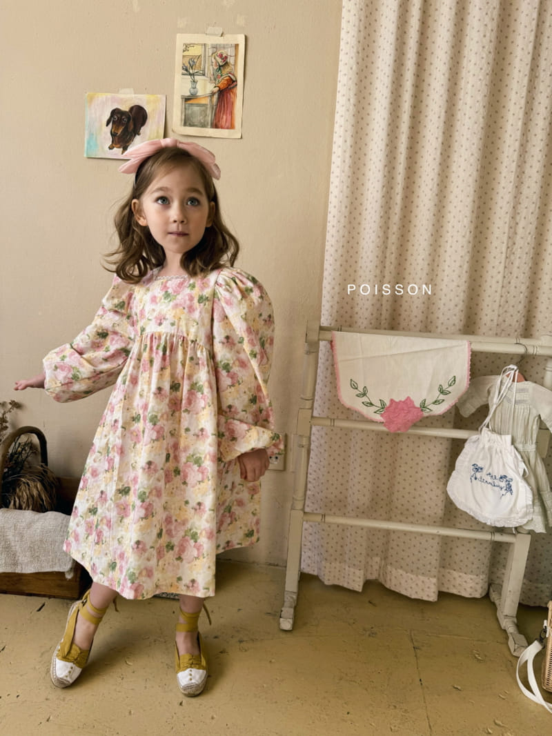 Poisson - Korean Children Fashion - #discoveringself - Rose One-Piece - 6