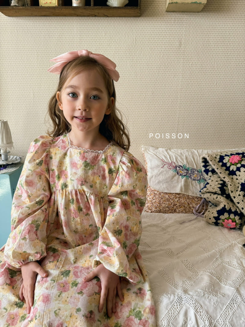 Poisson - Korean Children Fashion - #fashionkids - Rose One-Piece - 7