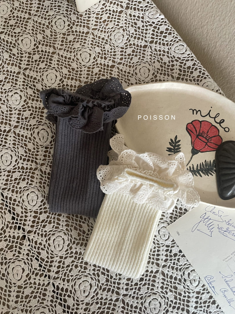 Poisson - Korean Children Fashion - #discoveringself - Frill Socks Set - 4