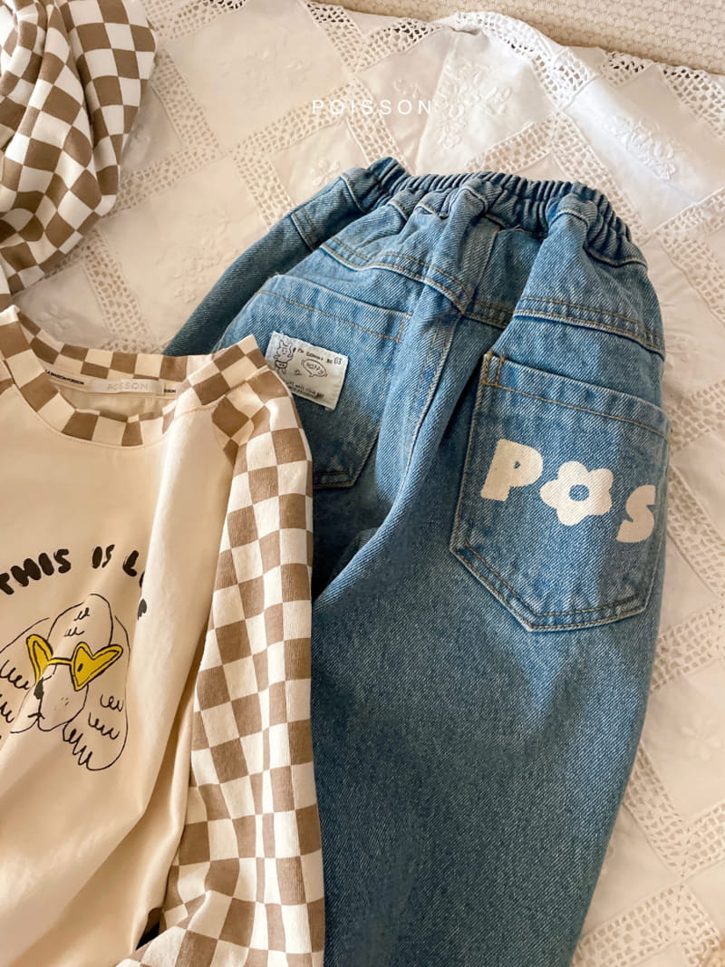 Poisson - Korean Children Fashion - #kidzfashiontrend - Luco Denim Pants - 8