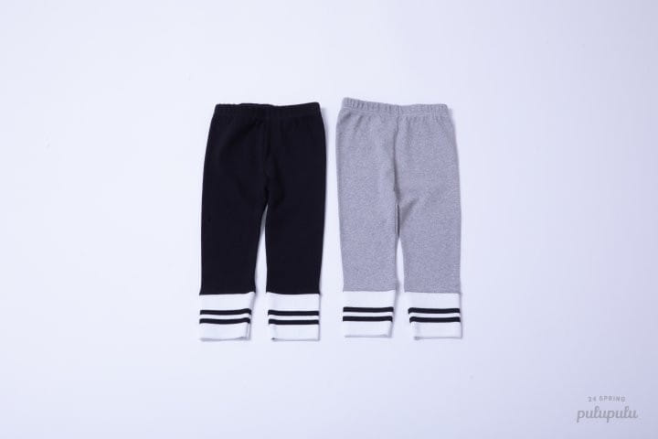 Pulupulu - Korean Children Fashion - #Kfashion4kids - Striped Color Matching Pants - 9