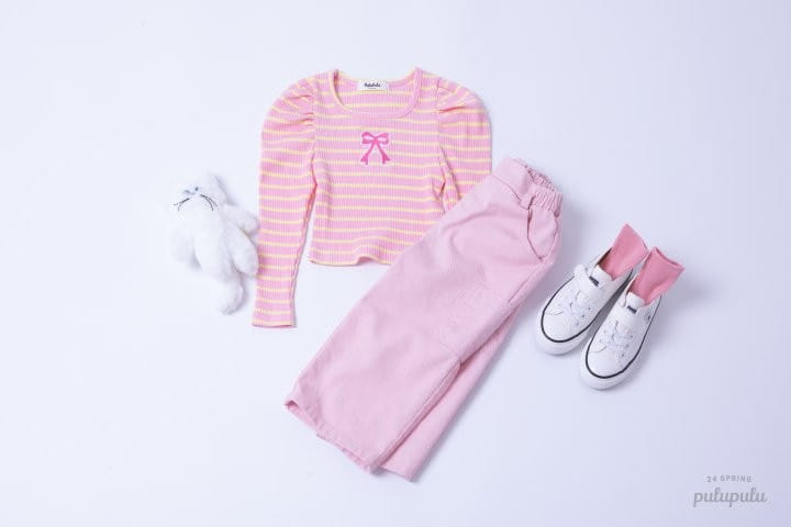 Pulupulu - Korean Children Fashion - #childofig - Pocket Wide Pants - 7