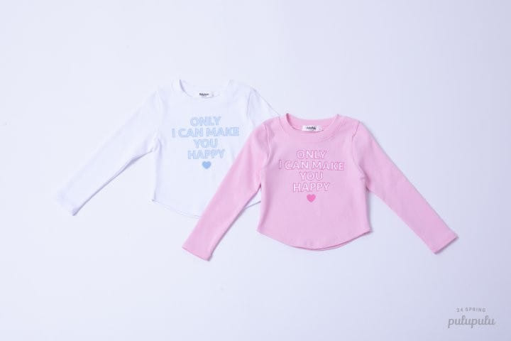 Pulupulu - Korean Children Fashion - #littlefashionista - Happy T-Shirt