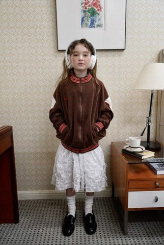 Ramijini - Korean Children Fashion - #childrensboutique - Flat White One-Piece