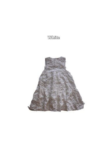 Ramijini - Korean Children Fashion - #discoveringself - Flat White One-Piece - 3