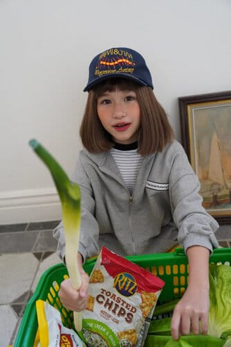 Ramijini - Korean Children Fashion - #kidsshorts - Blue Dragon Cap - 7