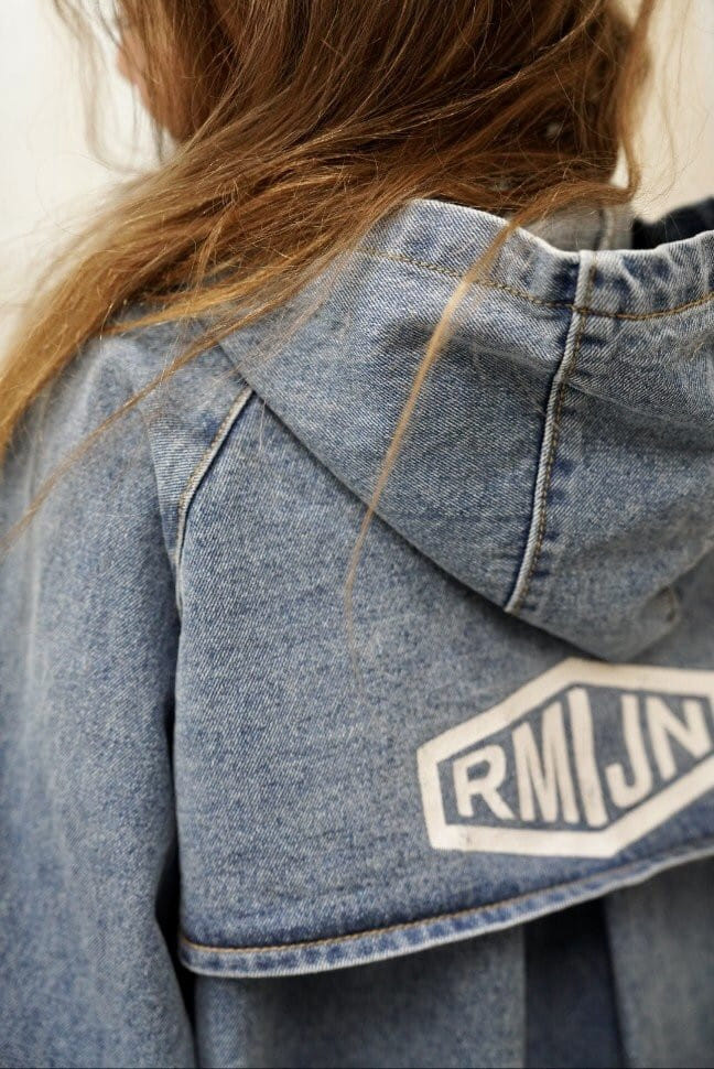 Ramijini - Korean Children Fashion - #littlefashionista - RJ Denim Hoody - 9