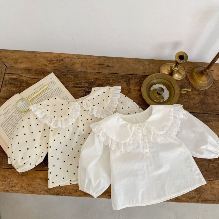 Reve Kid - Korean Baby Fashion - #babyboutique - Bebe Frill Blouse