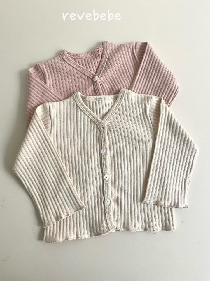 Reve Kid - Korean Baby Fashion - #babylifestyle - Bebe Rib Cardigan - 4