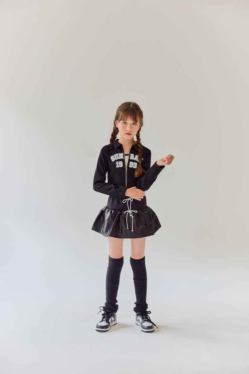 Rilla - Korean Children Fashion - #kidsstore - Selfie Shirring Skirt - 8