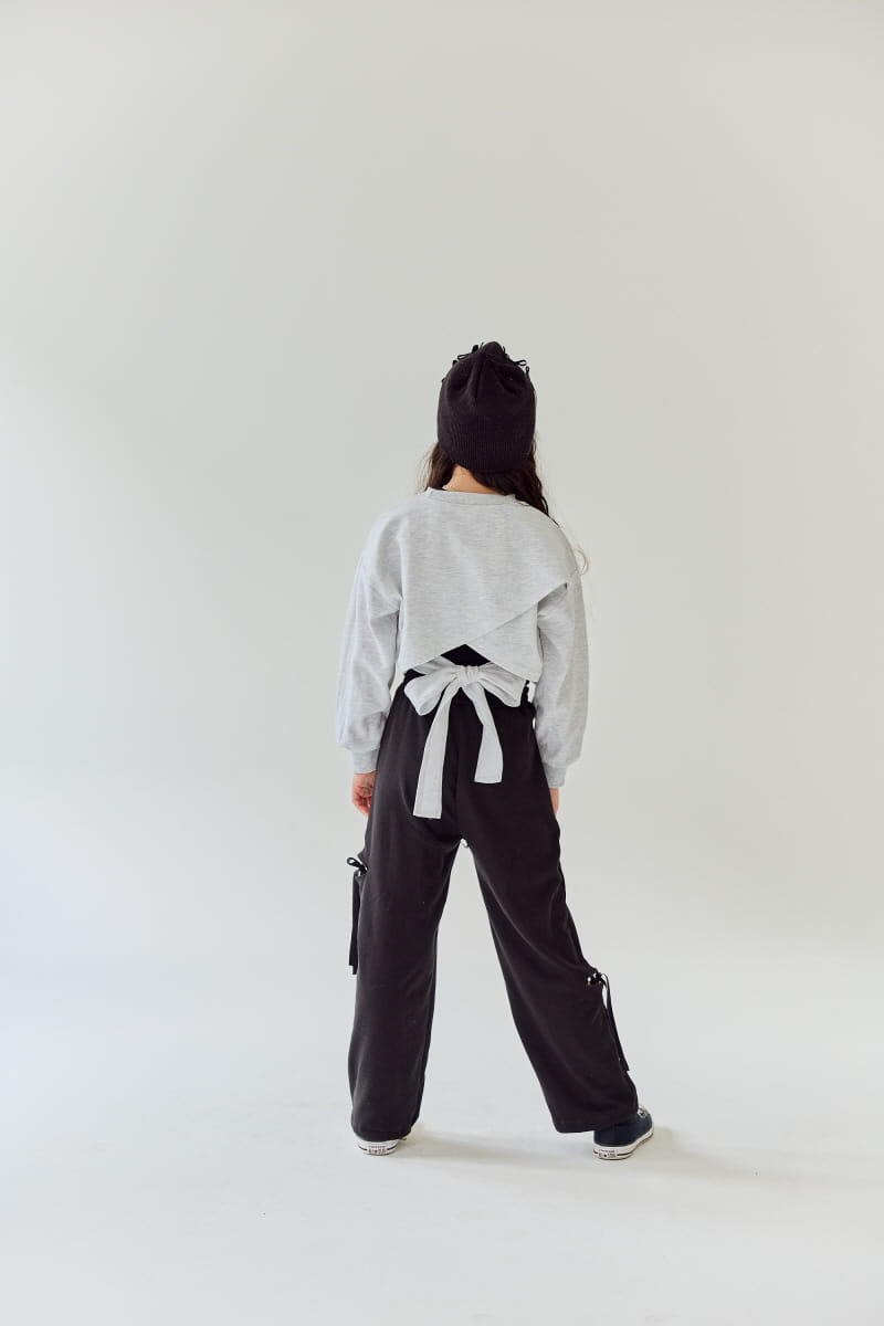 Rilla - Korean Children Fashion - #magicofchildhood - Reversal Ribbon Tee - 2
