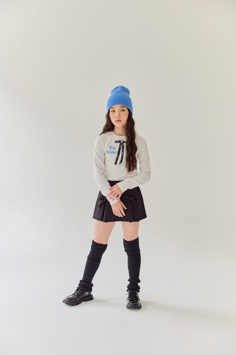 Rilla - Korean Children Fashion - #minifashionista - Ribbon Span Tee - 9