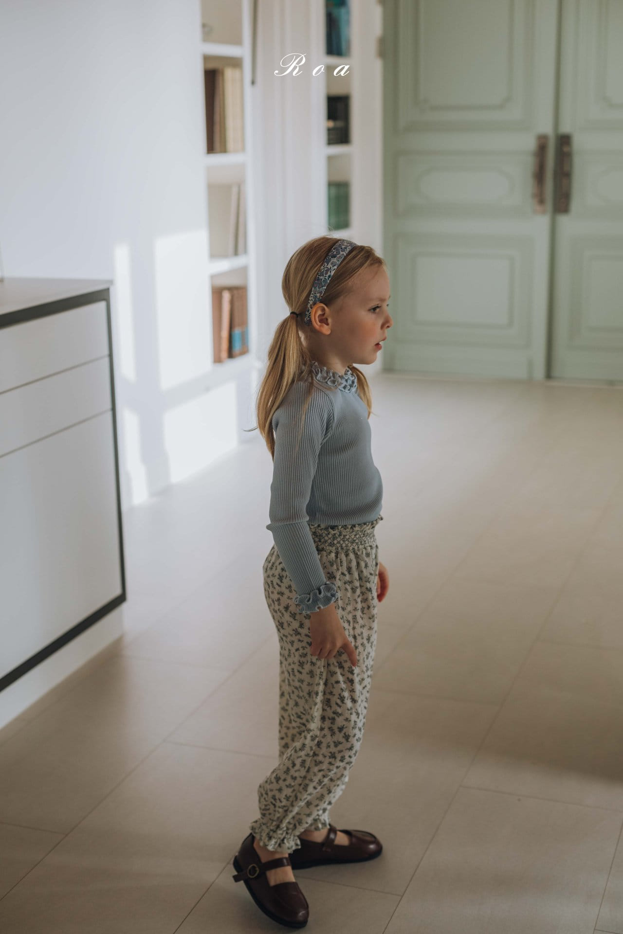 Roa - Korean Children Fashion - #Kfashion4kids - Riley Frill Tee - 10