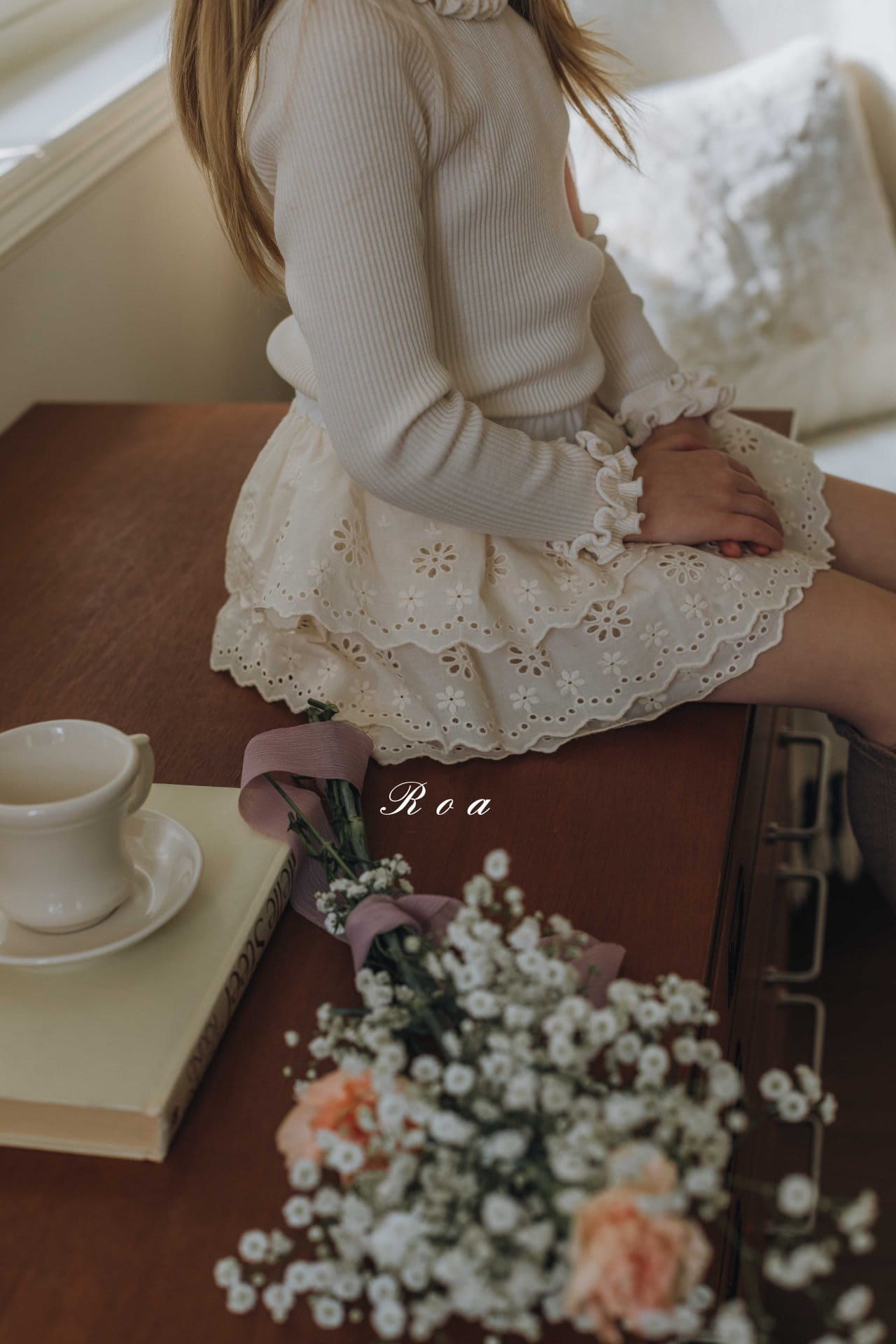 Roa - Korean Children Fashion - #Kfashion4kids - Remi Lace Pants - 8