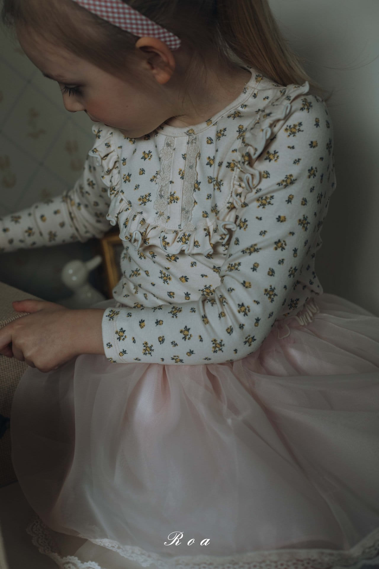 Roa - Korean Children Fashion - #childofig - Flower Lace Tee - 11