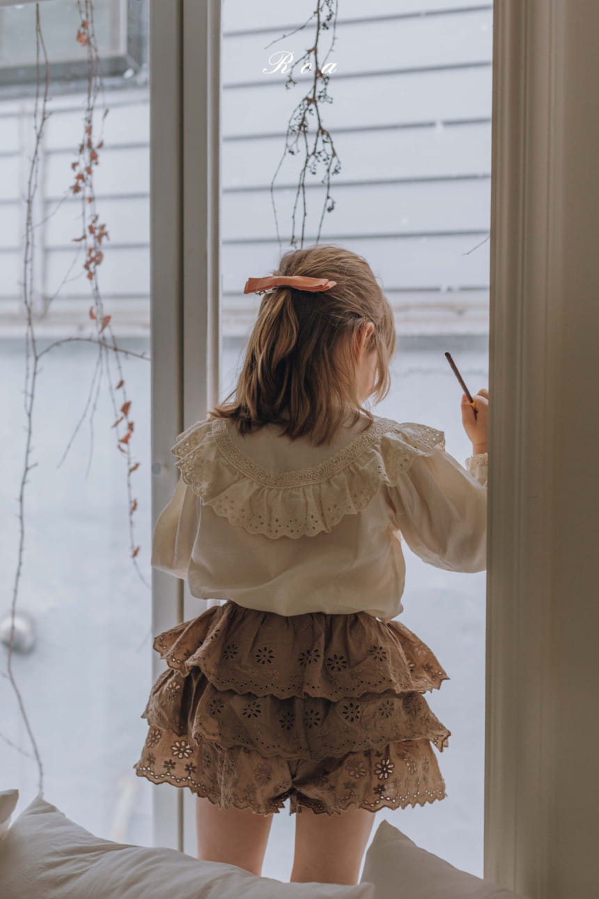 Roa - Korean Children Fashion - #designkidswear - Remi Lace Pants - 2
