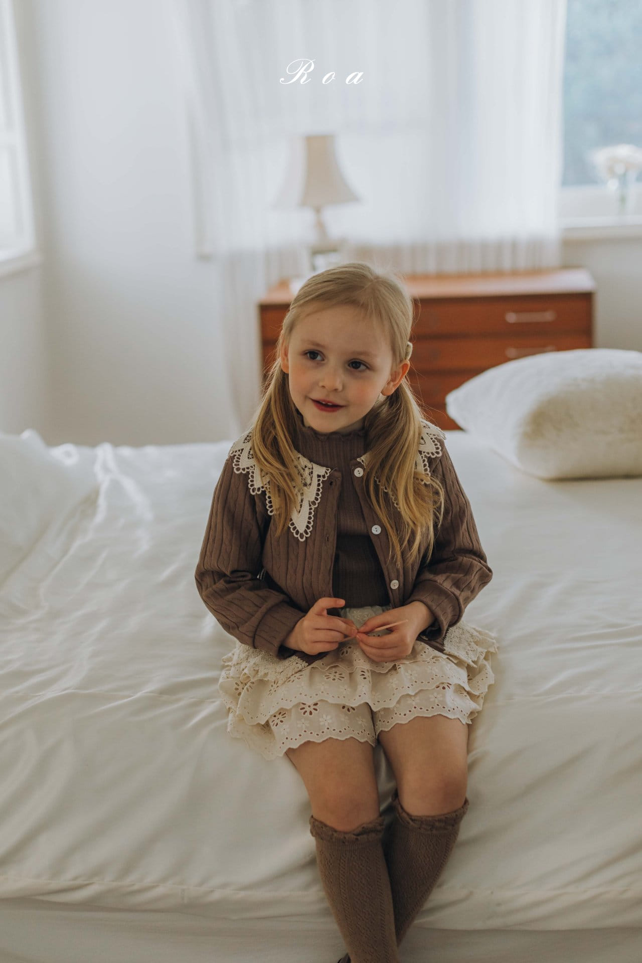 Roa - Korean Children Fashion - #discoveringself - Pol Collar Cardigan - 3