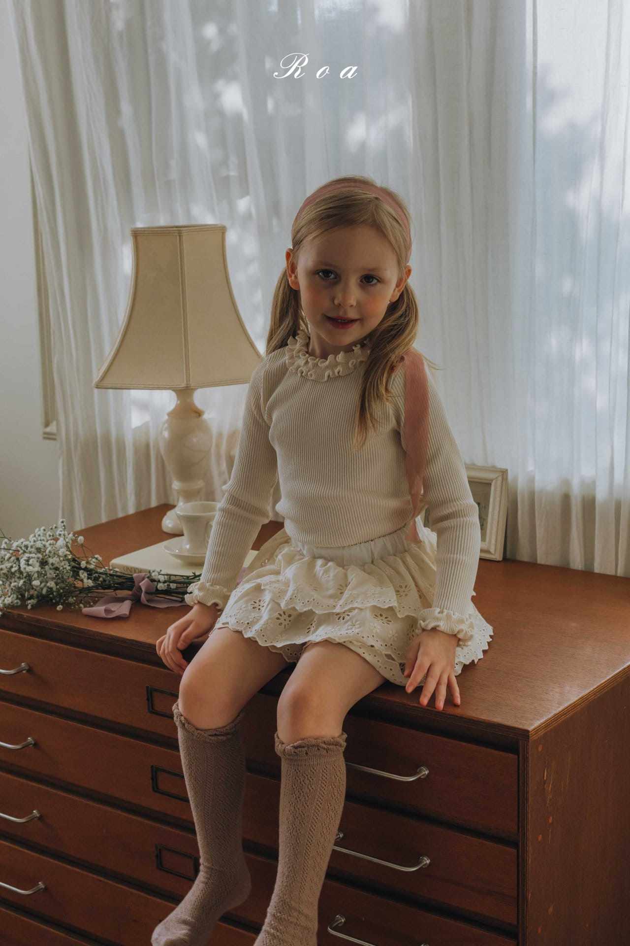 Roa - Korean Children Fashion - #discoveringself - Remi Lace Pants - 3