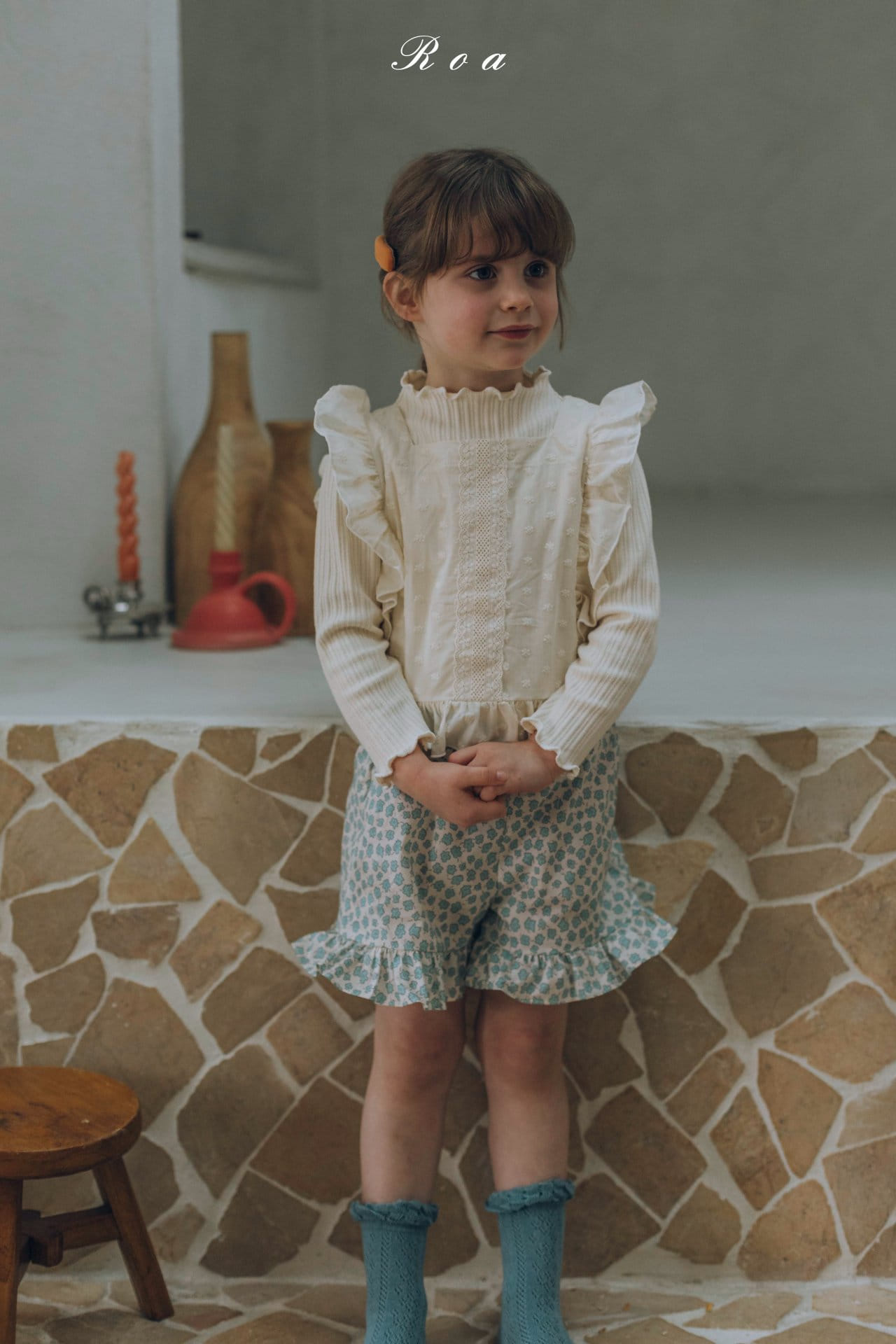 Roa - Korean Children Fashion - #fashionkids - Fog Frill Tee - 5