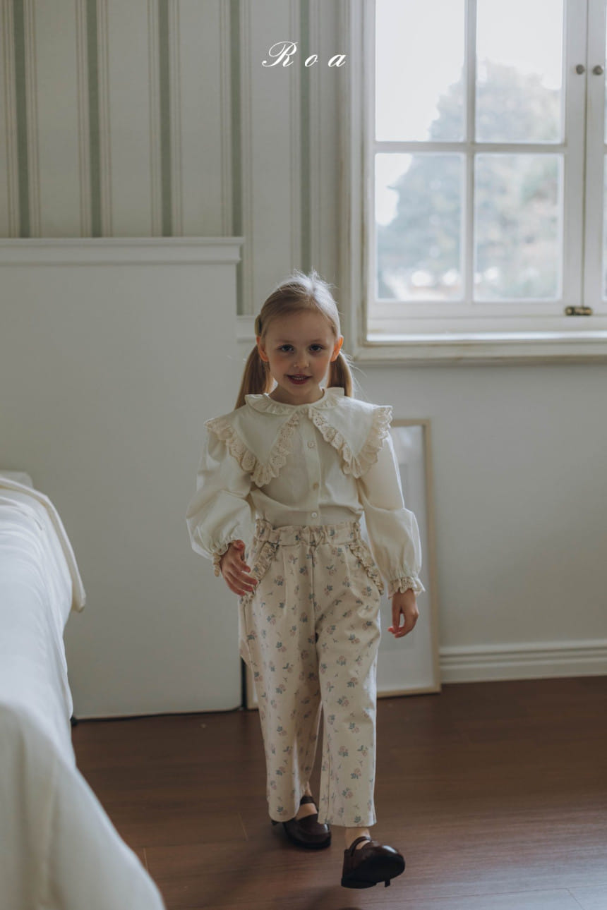 Roa - Korean Children Fashion - #fashionkids - Benjamin Frill Pants - 2