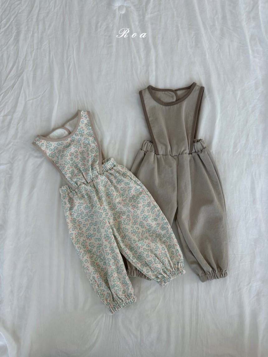 Roa - Korean Children Fashion - #fashionkids - Pika Vest Dungarees 