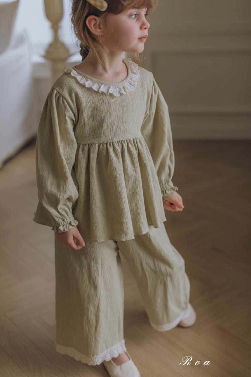 Roa - Korean Children Fashion - #kidsstore - Bella Top Bottom Set