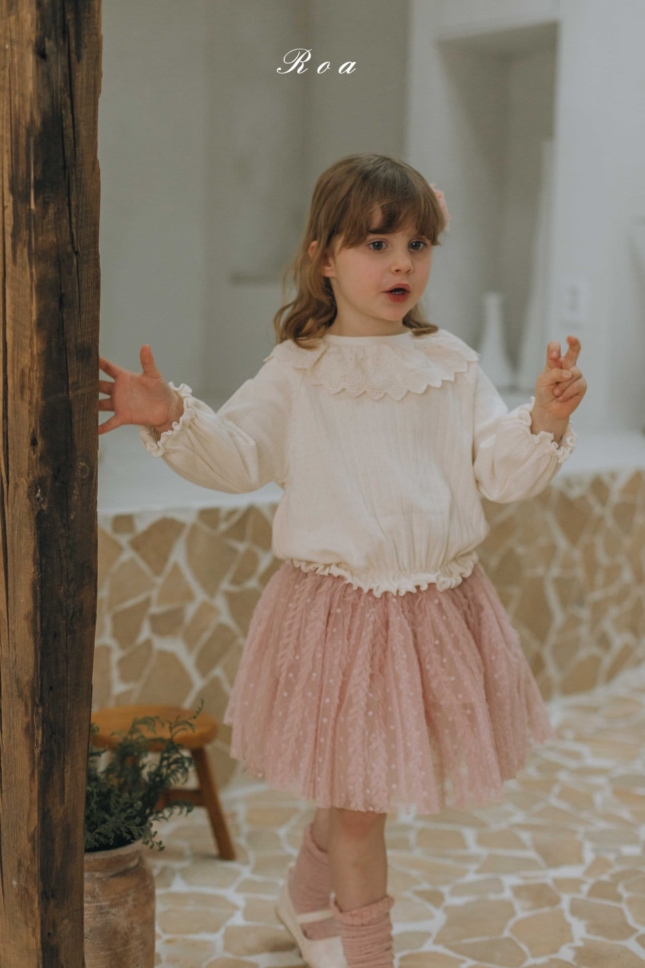 Roa - Korean Children Fashion - #kidsshorts - Rena Skirt Leggings - 4