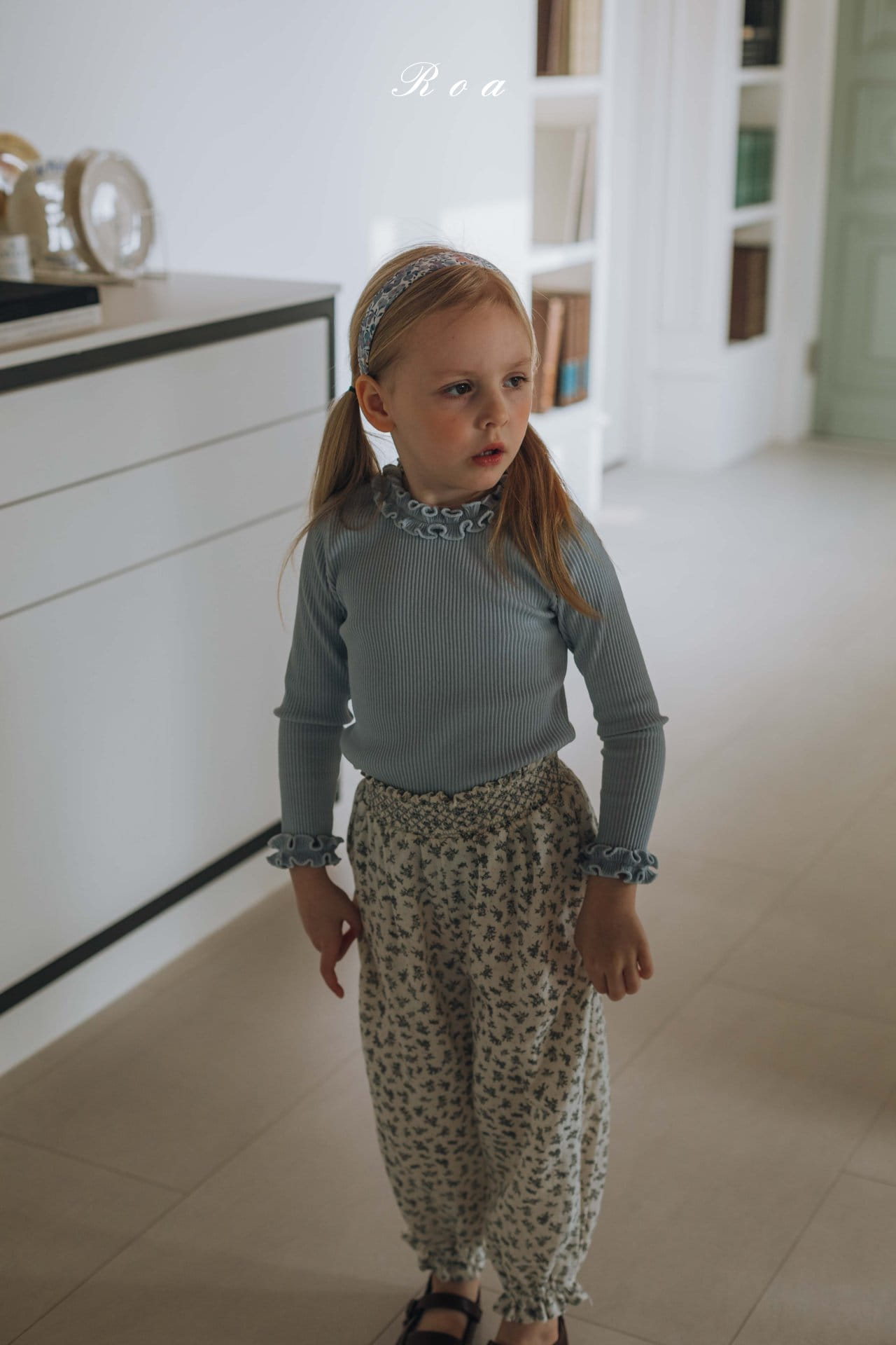 Roa - Korean Children Fashion - #kidzfashiontrend - Riley Frill Tee - 9