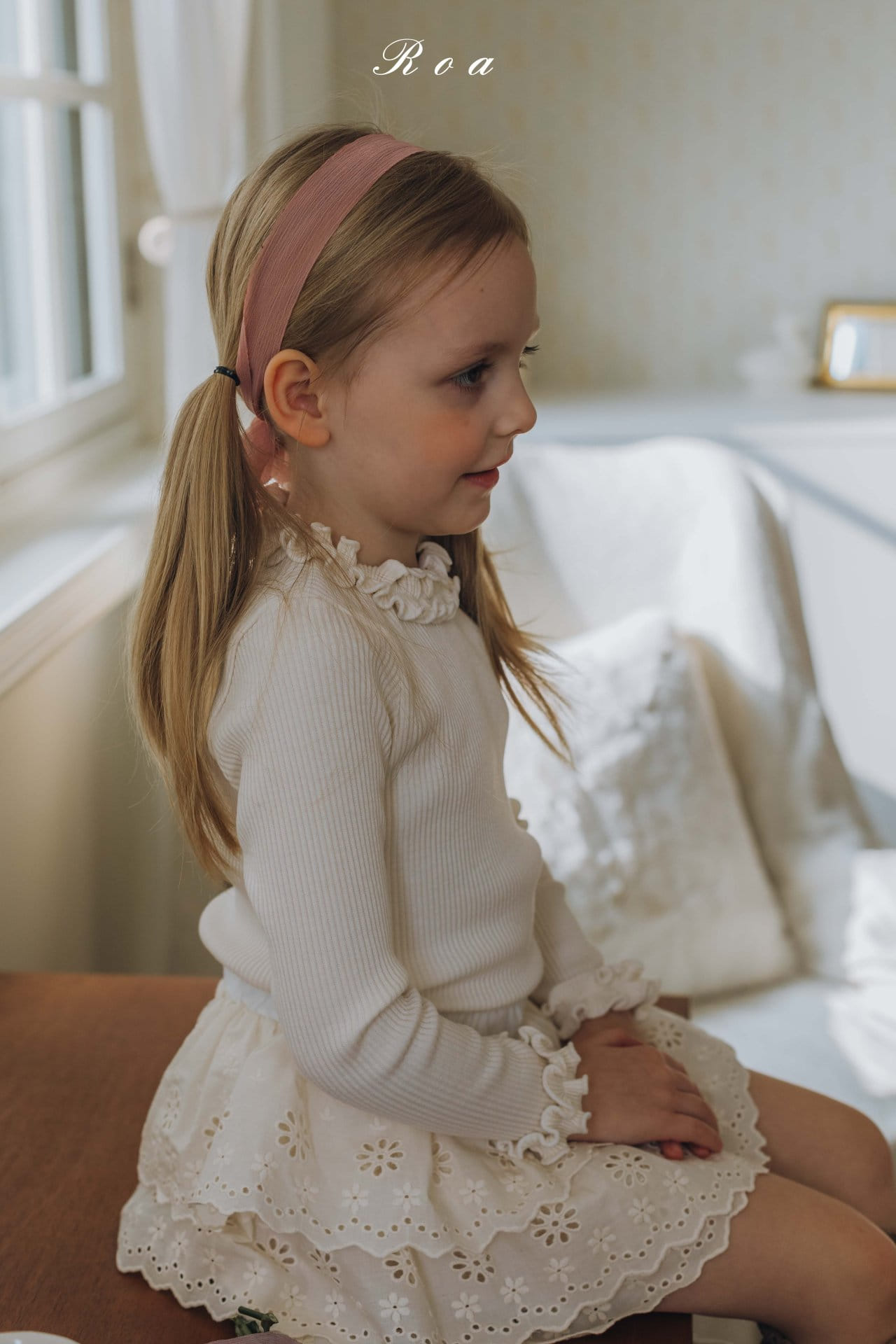 Roa - Korean Children Fashion - #kidzfashiontrend - Remi Lace Pants - 7
